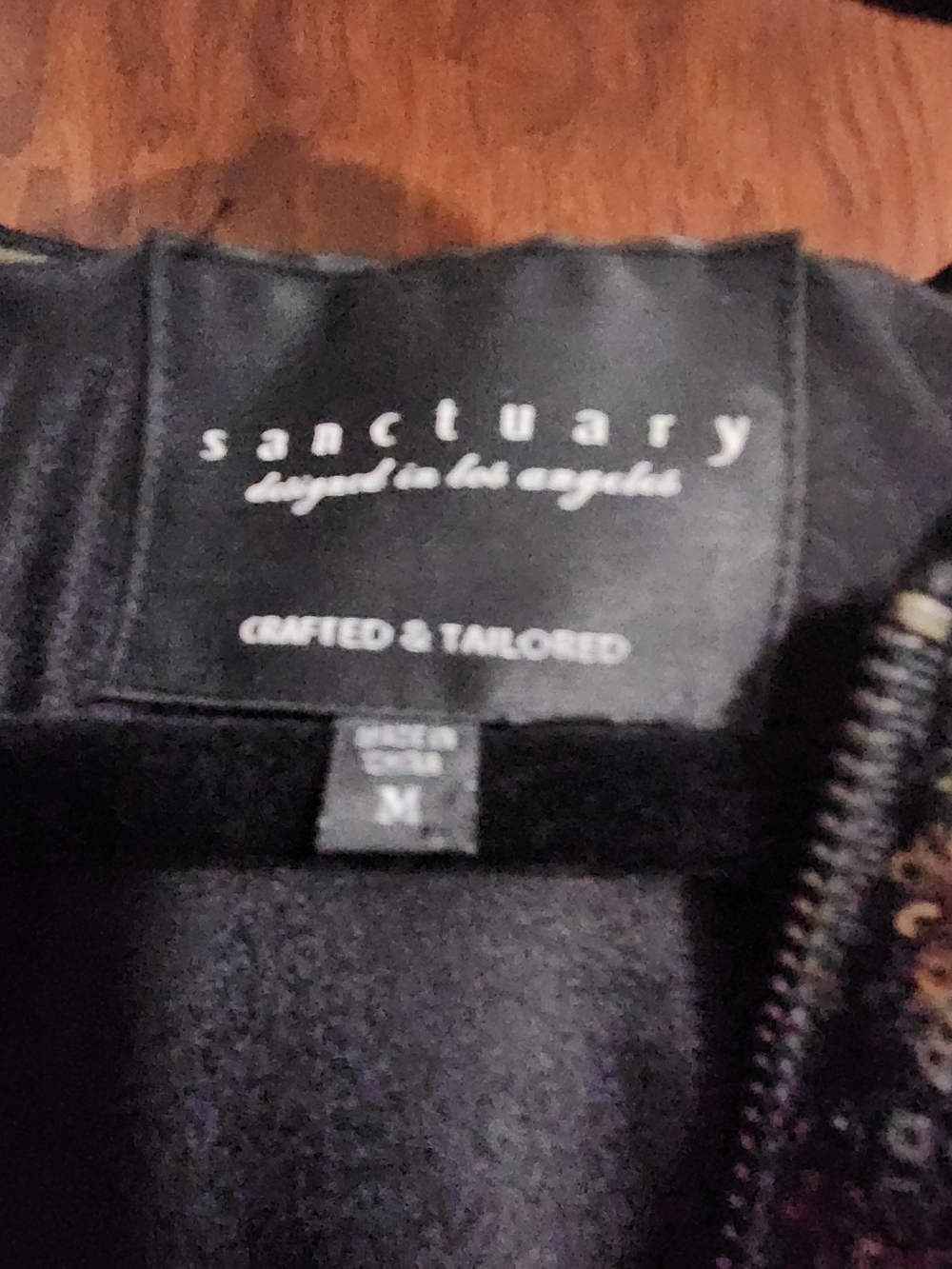 Sanctuary Black and Silver Sequin Bomber Jacket - Picture 2 of 4
